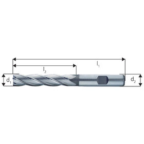 forum® - Schaftfräser DIN 844L HSSE ø6,00mm