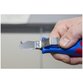 WEICON® - Kabelmesser No. 4-28 G | mit 2K-Griff inkl. gerader Klinge und Schutzkappe, Arbeitsbereich 4 - 28 mm Ø | 1 Stück