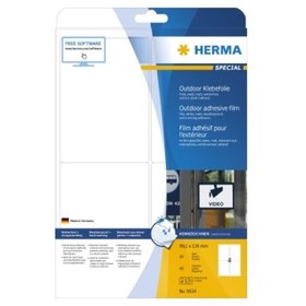 HERMA - Outdoor Etikett Special 9534 99,1x139mm weiß 40er-Pack