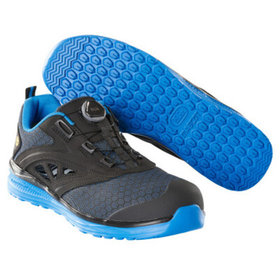 MASCOT® - Sicherheitssandale FOOTWEAR CARBON, Schwarz/Kornblau, Größe 1044