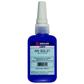 RIEGLER® - Lock AN 302-21, anaerober Klebstoff,niedrigfest, 50 ml