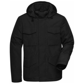 James & Nicholson - Herren Business Winterjacke JN1158, schwarz, Größe L