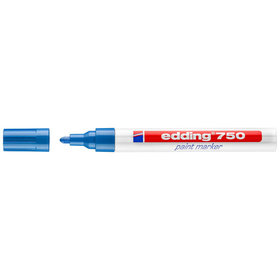 edding - 750 Lackmarker blau
