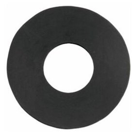 HAAS® - Gummi-Membrane 63x32x3mm, fl., für Spülkasten, schwarz