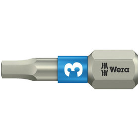 Wera® - Bit 1/4" DIN 3126 C6,3 Hex 3 x25mm rostfrei