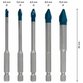 Bosch - EXPERT HEX-9 HardCeramic Bohrer-Set, 4/5/6/8/10mm, 5-teilig (2608900597)