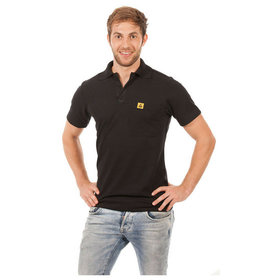 Warmbier® - Polo-Shirt, ESD, L, schwarz