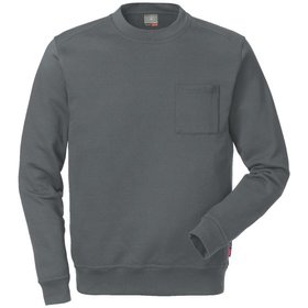 KANSAS® - Sweatshirt 7394, dunkelgrau, Größe 2XL