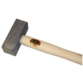 THOR - Blei Hammer, Vierkant 50 x 130 mm, 3.700 g, mit Holzstiel