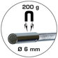 Brilliant Tools - Flexibler Magnetheber, 200g