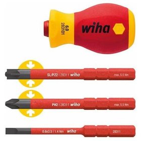 Wiha® - Schraubendreher-Set VDE 4-teilig SoftFinish