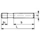 FORMAT - Stiftschraube DIN 6379 M10x50mm