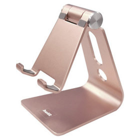 helit - Smartphonehalter the lite stand, 74x83x100mm, rosègold, H2380126, Aluminium