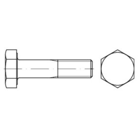 Sechskantschraube für HV EN 14399-4 Stahl 10.9 M16 x 40mm Peiner