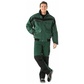 Planam - Winterjacke 2595 grün/schwarz, Größe 2XL