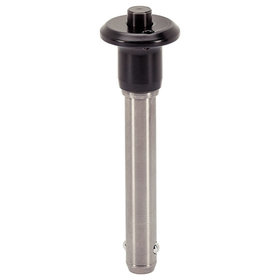 HALDER - Kugelsperrbolzen, selbstsichernd, mit Pilzgriff | d1=5 mm / l1=20 mm / Rostfreier Stahl 1.4305 | 22340.0214