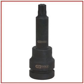 KSTOOLS® - Kraft-Biteinsatz für Torx-Schrauben L=107mm, T70