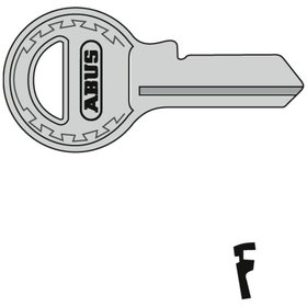ABUS - Schlüsselrohling, 45/40+45, 62/30, rund, Messing neusilber