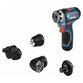 Bosch - Akku-Bohrschrauber GSR 12V-15 FC, 2x2,0Ah, 1 Aufsatz, L-BOXX (06019F6001)