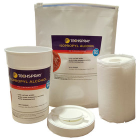 TECHSPRAY® - Reinigungstücher getränkt, Kit mit Spenderbox & 100 Tücher