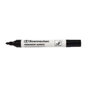 Soennecken - Permanentmarker 3107 4mm Rundspitze schwarz