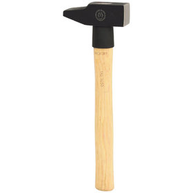 KSTOOLS® - Schlosserhammer, Hickory-Stiel, französische Form, 400g