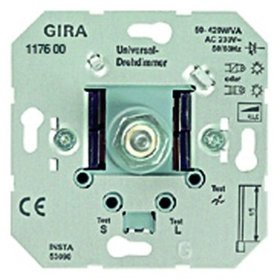 GIRA - Dimmer Dreh/Druckkn Einsatz 50-420W uni UP