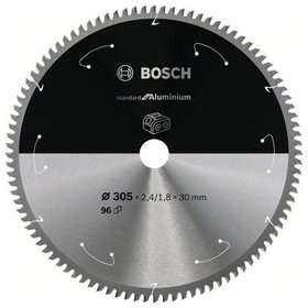 Bosch - Sägeblatt Standard for Aluminium für Akku-Kreissäge 305 x 2,4/1,8 x 30, 96 Z (2608837782)