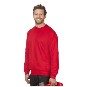 promodoro® - Men’s Sweater 80/20 fire red, Größe M