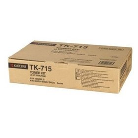 KYOCERA - Toner, TK-715, 1T02GR0EU0, schwarz, für KM-3050, 4050, 5050, ca. 34000 S