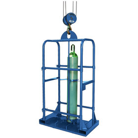 Eichinger® - Gasflaschenkorb, 6 Flaschen ø 250 mm, enzianblau