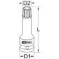 KSTOOLS® - 1/2" Spezial-Torx-Bit-Stecknuss für Nockenwellen-Versteller für Mercedes, TB100