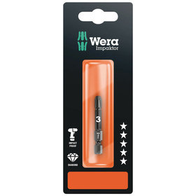 Wera® - 855/4 IMP DC Impaktor Bits SB, PZ 3 x 50mm