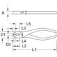 KSTOOLS® - EDELSTAHL Universalzange, 200mm