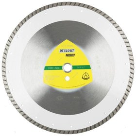 KLINGSPOR - Diamanttrennscheibe DT 310 UT, 300 x 3 x 25,4mm 3 x 10mm, geschl. Rand Turbo