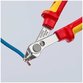 KNIPEX® - Electronic Super Knips® VDE isoliert mit Mehrkomponenten-Hüllen, VDE-geprüft 125 mm 7806125