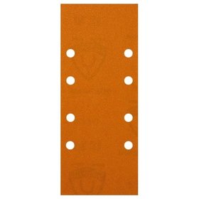 KLINGSPOR - Schleifpapier-Streifen PL 31 B, 93 x 230mm Korn 120 Loch GL9, 100 Stück