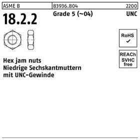Sechskantmuttern ART 83936 Klasse 5 7/16 mit UNC-Gewinde S