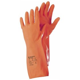 TEGERA® - Chemikalienhandschuhe TEGERA 2311, Kat. III, orange, Gr. 10