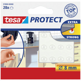 tesa® - Lärmstopper transparent 8mm Durchmesser