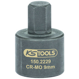 KSTOOLS® - 3/8" Bremssattel-Stecknuss, 9mm