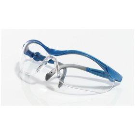 ELMAG - Schutzbrille farblos blau/grau, PC 2mm kratzfest & antifog