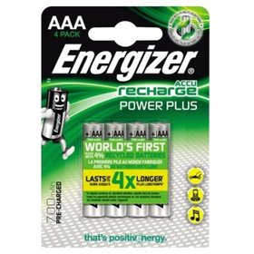 Energizer® - Akku Recharge PowerPlus E300626600 AAA/HR3 4 Stück/Packung