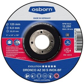 osborn - Schruppscheibe AZ30S 115X6,0X22,23 T27