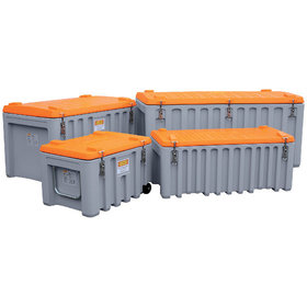 CEMO - CEMbox 150 grau/orange 150 Ltr. Trolley