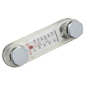 KIPP - ÖLSTANDSANZEIGER FORM:B MIT THERMOMETER 103X27X20, L1=76, D1=M10, THERMOPLAST