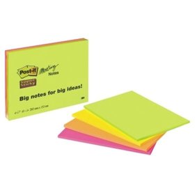 Post-it® - Haftnotiz Super Sticky Meeting Notes 6845-SSP 4er-Pack