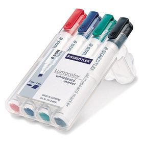 STAEDTLER® - Whiteboardmarker Lumocolor 351 B WP4 4er-Pack