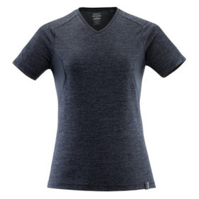 MASCOT® - T-Shirt ACCELERATE Schwarzblau meliert 18092-801-010, Größe M ONE