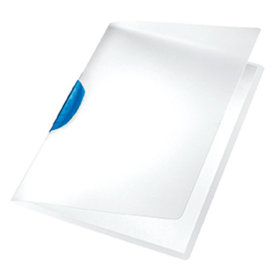 LEITZ® - Klemmmappe ColorClip 41750035 DIN A4 max. 30 Blatt Polypropylen blau